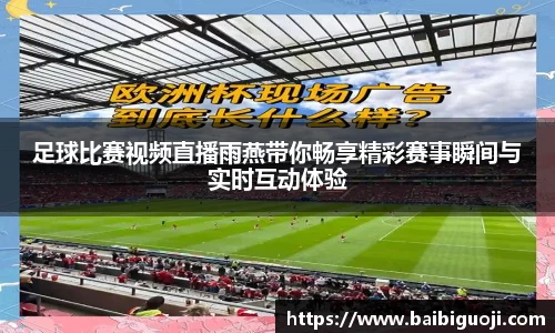 足球比赛视频直播雨燕带你畅享精彩赛事瞬间与实时互动体验